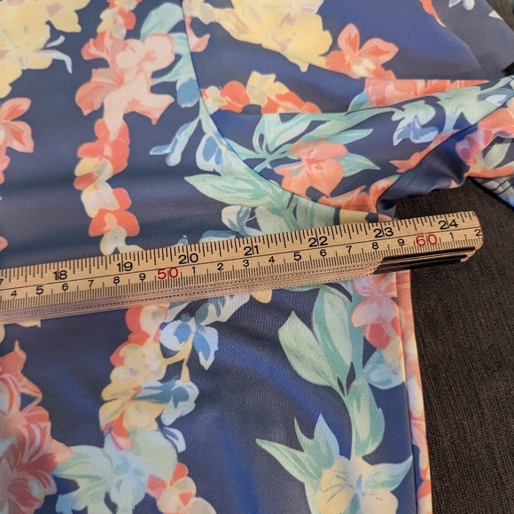 New Bad Birdie Never Lei Up Floral Golf Polo Shirt Mens Size Medium Large XL NEW - Picture 9 of 14